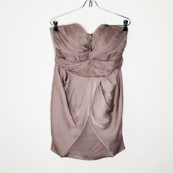 H&M Dresses & Skirts - ➡️ SOLD Beautiful Strapless Ruched Dress